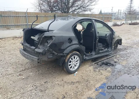 2019 Chevrolet Sonic Lt Auto from USA, damaged, VIN 1G1JD5SB8K4138880